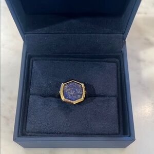 Kendra Scott blue stone ring